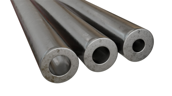 three chromium-moly steel tubes