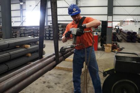 King Steel Construction Worker